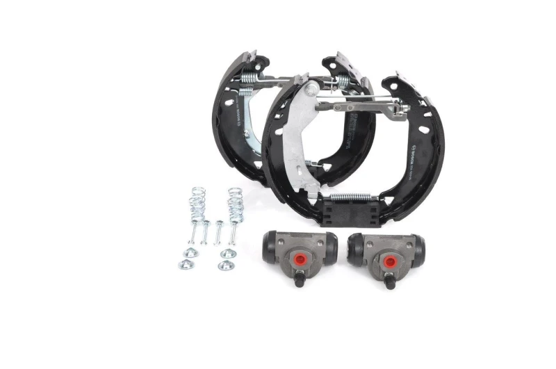 Image of Bosch 0 204 114 040 Brake Set, drum brakes with wheel brake cylinder Brake Set,drum brakes (3859)