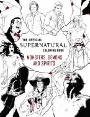 Image of official supernatural coloring book monsters demons and spirits