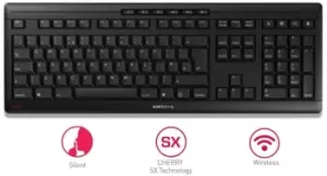 image of Cherry Stream Wireless Keyboard, Black