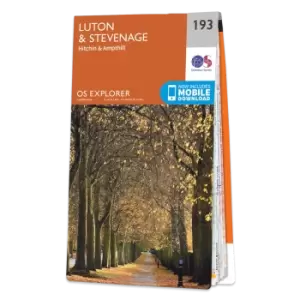 Image of Map of Luton & Stevenage