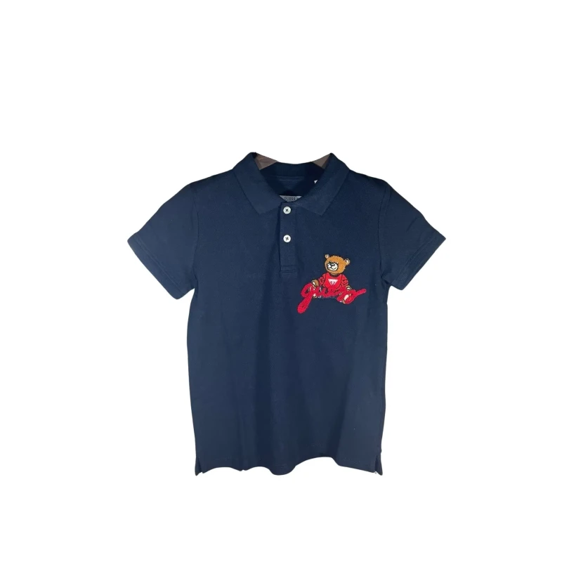 Image of Guess Polo shirt child Guess Mini Me Gris Male 14 ans
