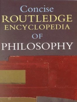 Image of Concise Routledge Encyclopedia of Philosophy. by Professor Edward Craig Hardback