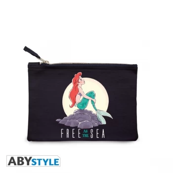Image of DISNEY - Free as the sea - Blue Cosmetic Case