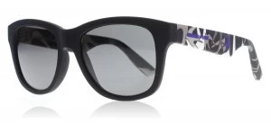 image of McQ AM0012S Sunglasses Matte Black 001 53mm