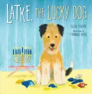 Image of latke the lucky dog