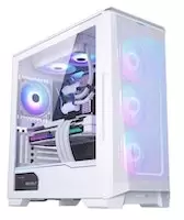 Image of Phanteks Eclipse P500 Air ATX Case, Tempered Glass,DRGB, Matte White