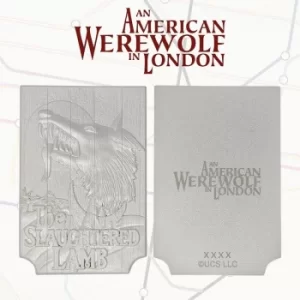 image of An American Werewolf In London Limited Edition Silver Plated Replica