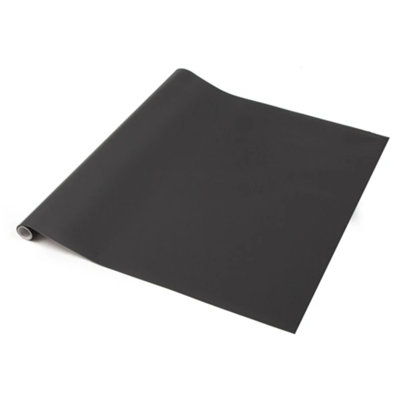 Image of D-C-Fix Matt Anthracite Self Adhesive Vinyl Wrap Film in Dark Grey Size: 675mm x 10000mm Dark Grey Unisex 675mm x 10000mm