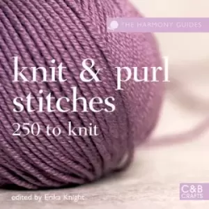 Image of Knit & purl stitches - Erika Knight - Paperback - Used