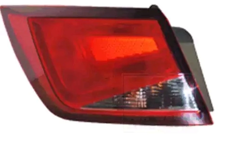 Image of VAN WEZEL 4947931 Rear light Outer section, without bulb holder, Left Combination Rearlight (391)