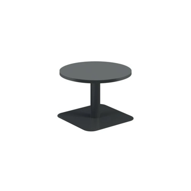 Image of Jemini Origin Round Coffee Table 600x430mm Black KF800164