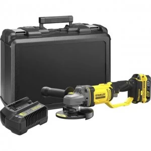 image of Stanley Fatmax SFMCG400D1K-GB 18 Volts Angle Grinder