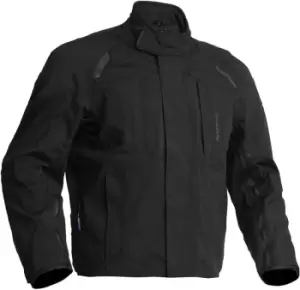 Image of Halvarssons Naren Waterproof Motorcycle Textile Jacket, black, Size 50, black, Size 50