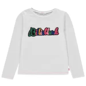 Image of Billieblush Long Sleeve T Shirt - White