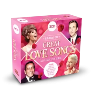 image of Stars Of Great Love Songs: 60 Classic Love Songs Box set (CD)