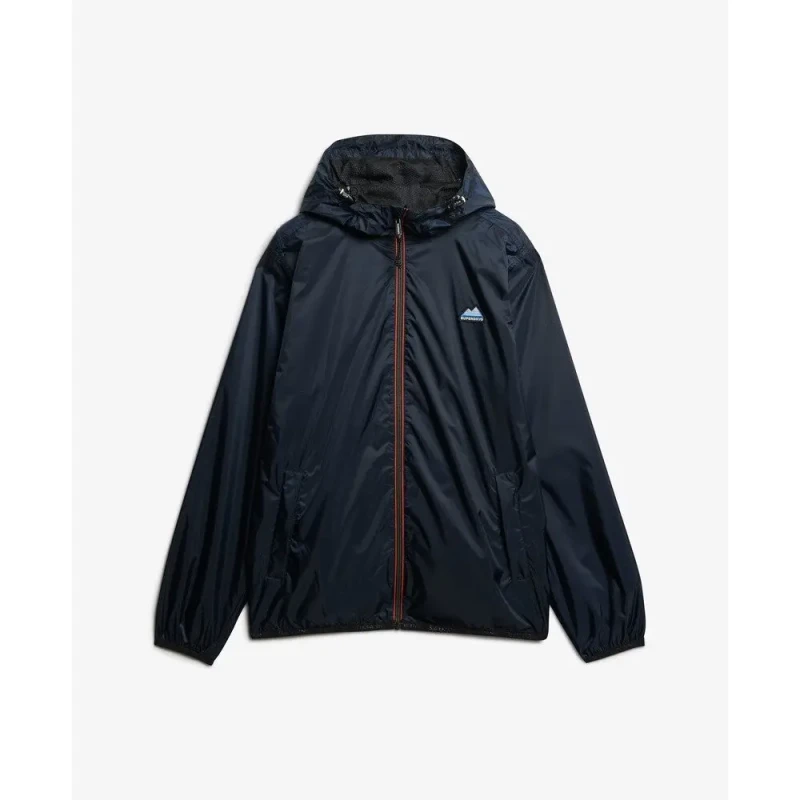 Image of Superdry Essential Tri Windbreaker Jacket - Navy Navy WP3UI Male XL