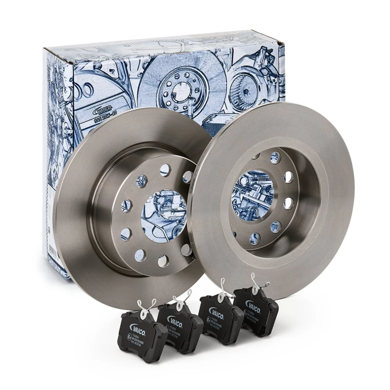 Image of Brake discs and pads set VAICO V10-90004
