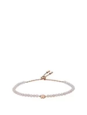 Image of Fossil Fossil Georgia Semi-Precious Ladies Bracelet, Pink, Women