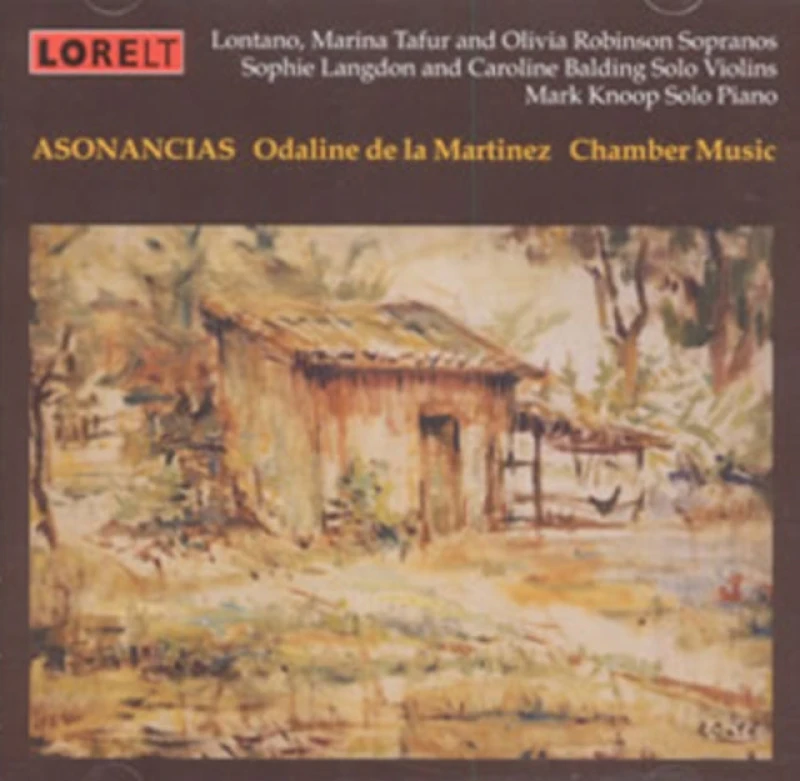 Image of Odaline De La Martinez: Asonancias: Chamber Music CD / Album
