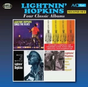 Image of Four Classic Albums Second Set by Lightnin' Hopkins CD Album
