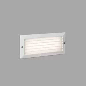 image of Stripe Outdoor LED Recessed Wall Light White 5W 3000K IP54