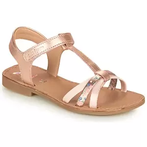 Image of Shoo Pom HAPPY SALOME Girls Childrens Sandals in Gold