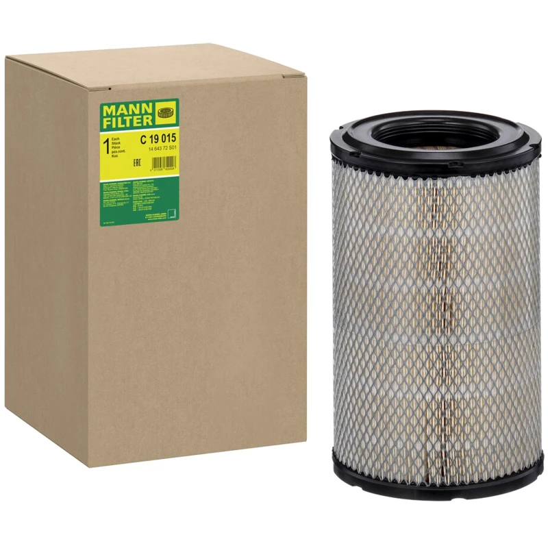 Image of MANN-FILTER C 19 015 Air filter Filter Insert Air Filter (8)
