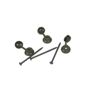 image of Coroline Green Fixings - 5 Packs of 20