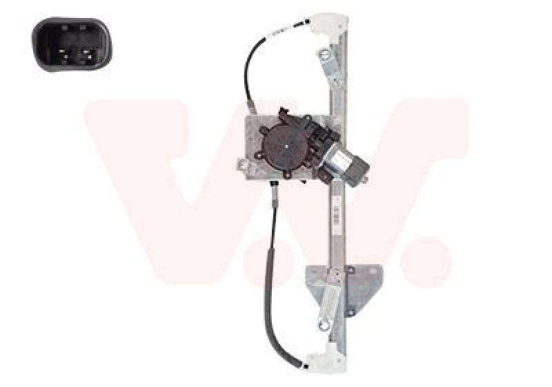 Image of VAN WEZEL Window regulator VAN WEZEL 4368262