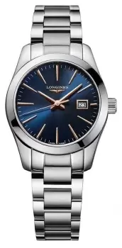 Image of LONGINES L22864926 Conquest Classic Womens Swiss Watch
