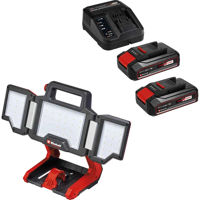 Image of Einhell Professional TP-CL 18/3000 Li 18v Cordless Site Work Light TP-CL 18/3000 Li Batteries: 2 x 2.5ah Li-ion