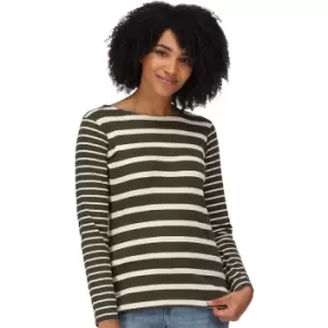 Image of Regatta Womens Farida Cotton Long Sleeve Jersey Top 14 - Bust 38' (97cm)