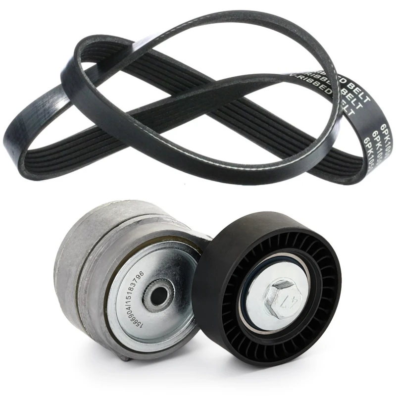 Image of RIDEX 542R0408 V-ribbed belt set V-Ribbed Belt Set (542)
