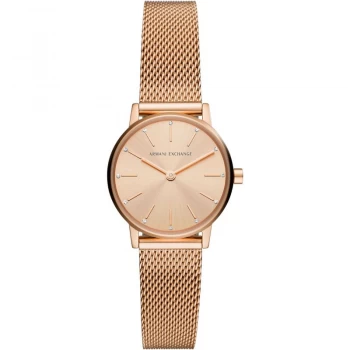 image of Armani Exchange Lola AX5566 Women Mesh Bracelet Watch