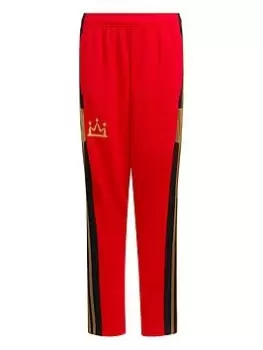 image of adidas Junior Mo Salah Pant, Red, Size 9-10 Years