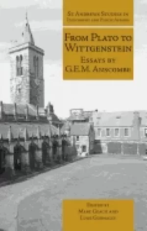 Image of from plato to wittgenstein essays by gem anscombe