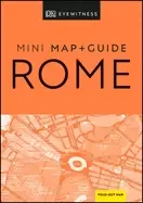 Image of dk eyewitness rome mini map and guide