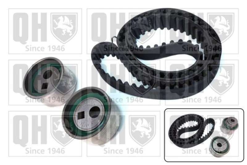 Image of QUINTON HAZELL Timing belt kit QUINTON HAZELL QBK322