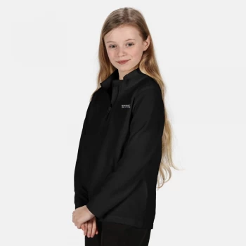 Image of Regatta Kids Hot Shot II Fleece - Black Colour: Black, Size: 5-6