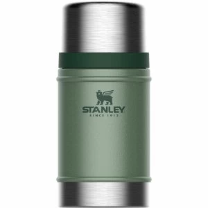 image of Stanley Classic Vacuum Food Jar 0.70L Hammertone Green