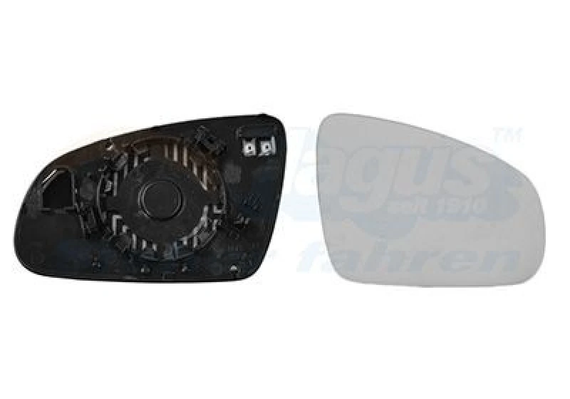 Image of VAN WEZEL Wing mirror glass VAN WEZEL 8279838