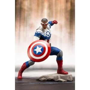 image of Captain America (Sam Wilson) Kotobukiya ArtFX+ Statue