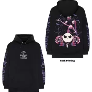 Image of Disney - The Night Before Christmas Jumbo Unisex XX-Large Pullover Hoodie - Black