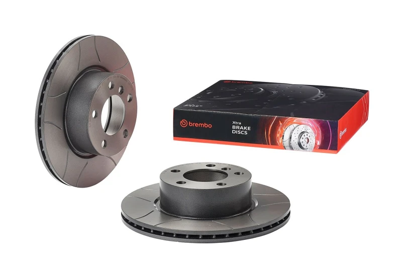 Image of BREMBO Brake disc BREMBO 09.C114.75