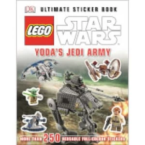 Image of DK Books LEGO Star Wars Yoda's Jedi Army Ultimate Sticker Book Paperback