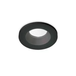 image of Room-65 Round Recessed Downlight Black IP65, 3000K, 8W