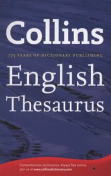Image of Collins English Thesaurus Paperback