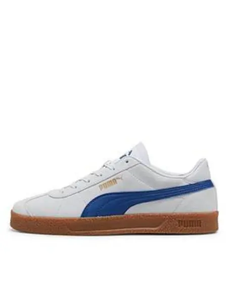 image of Puma Silver Mist - Clyde Royal - Gold Club Sports Trainers