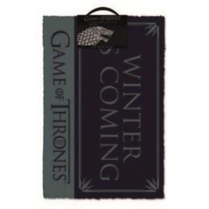 Image of Game Of Thrones - Winter Is Coming Door Mat