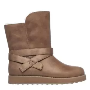Image of Skechers Boot W Strap Wrap - Brown